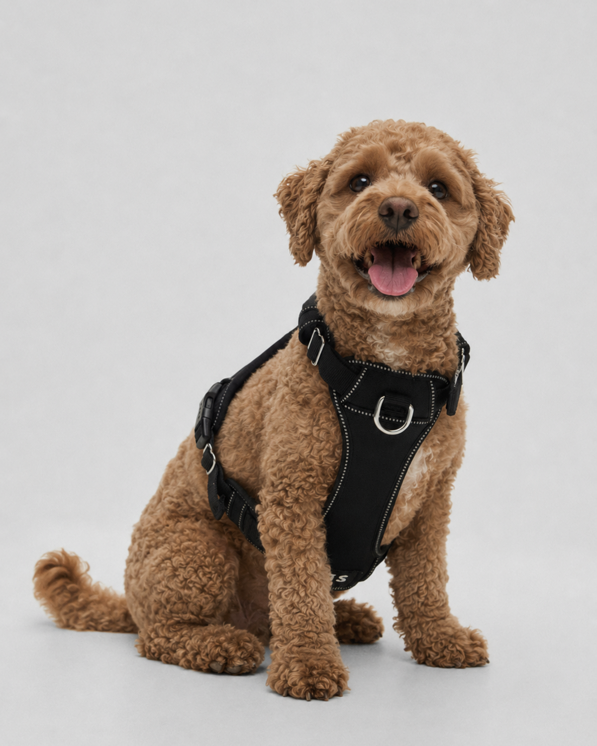 BOSS Adjustable Logo Dog Harness - LuxxeCoast