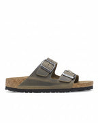 Birkenstock Arizona Oiled Leather - Faded Khaki