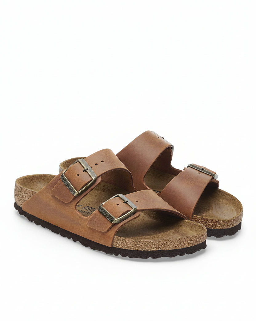 Birkenstock Arizona Oiled Leather - Cognac