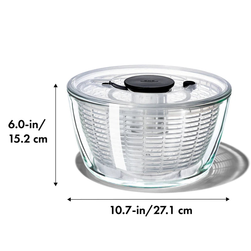 OXO Good Grips Glass Salad Spinner, 6L