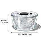 OXO Good Grips Glass Salad Spinner, 6L