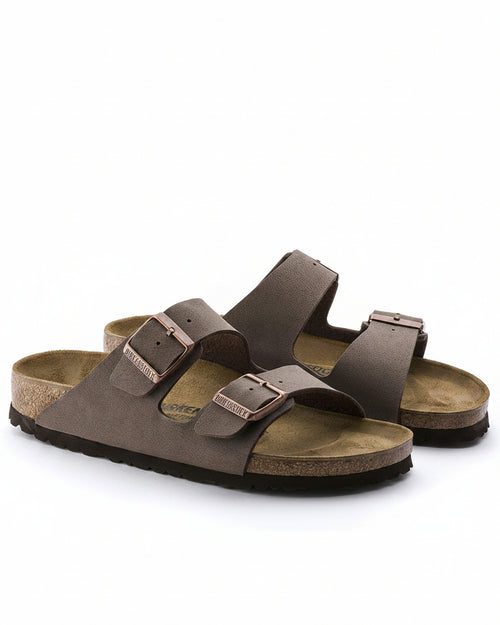 Birkenstock Arizona Birko-Flor Nubuck - Mocha