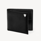 Aspinal of London Billfold Coin Wallet - Smooth Black