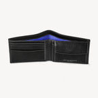 Aspinal of London Billfold Coin Wallet - Smooth Black