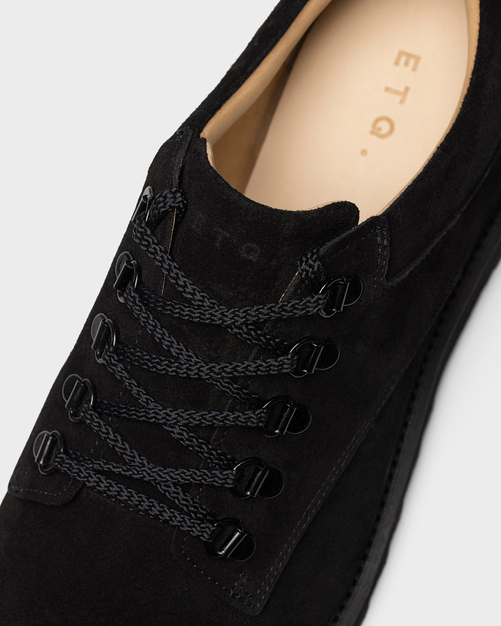 ETQ LB 01 Suede Black Mediterranean Suede