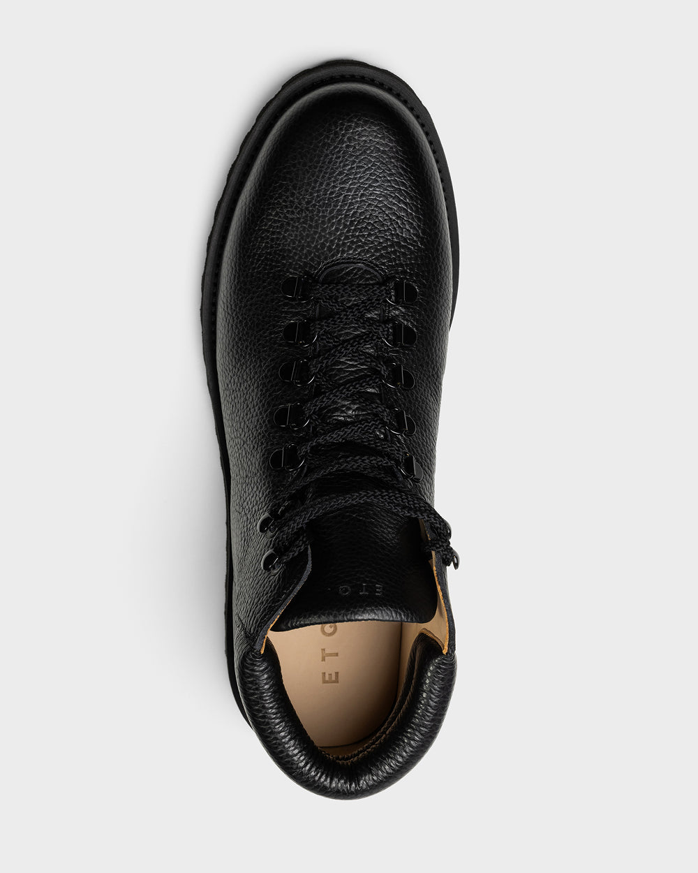 ETQ HB 01 Rugged Black Full Grain Leather