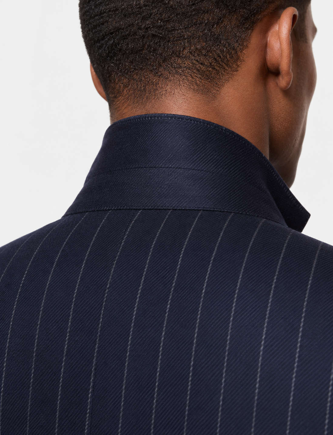 Hawes & Curtis Tailored Fit Navy Chalk Stripe 1913 Suit