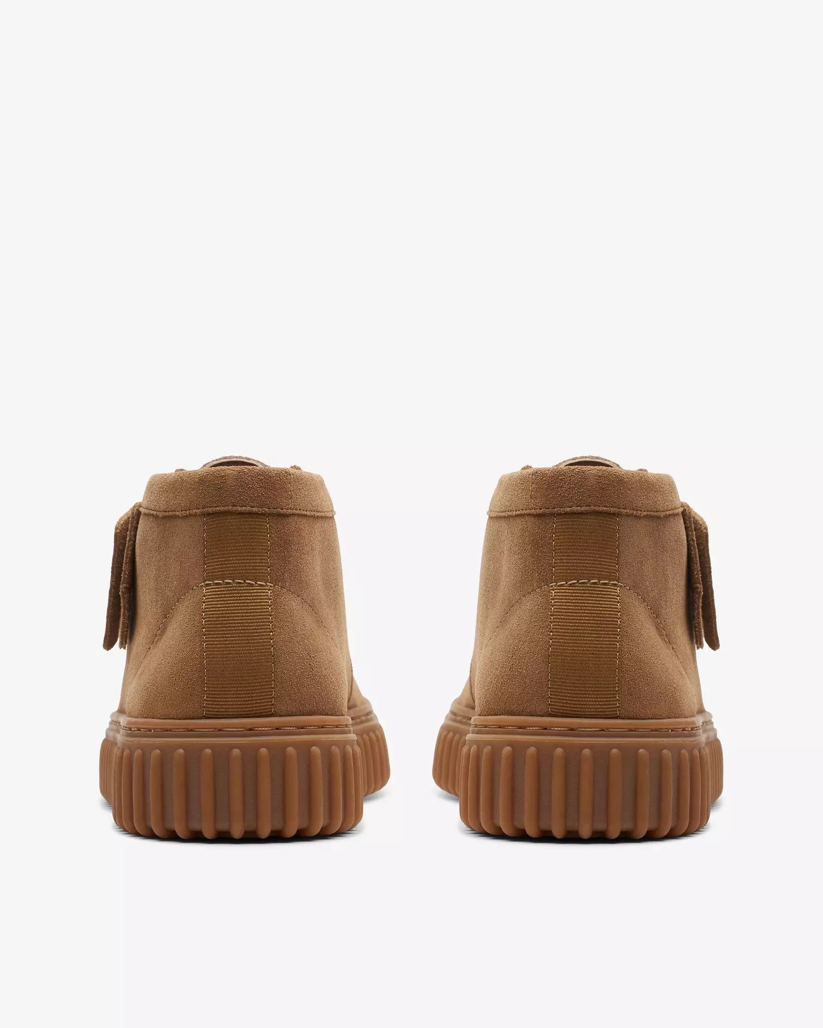 Clarks Torhill Hi Ankle Boot - Dark Tan Suede