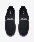 Clarks Torhill Hi Ankle Boot - Black Suede
