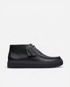 Clarks Torhill Hi Ankle Boot - Black Leather