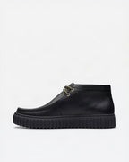 Clarks Torhill Hi Ankle Boot - Black Leather
