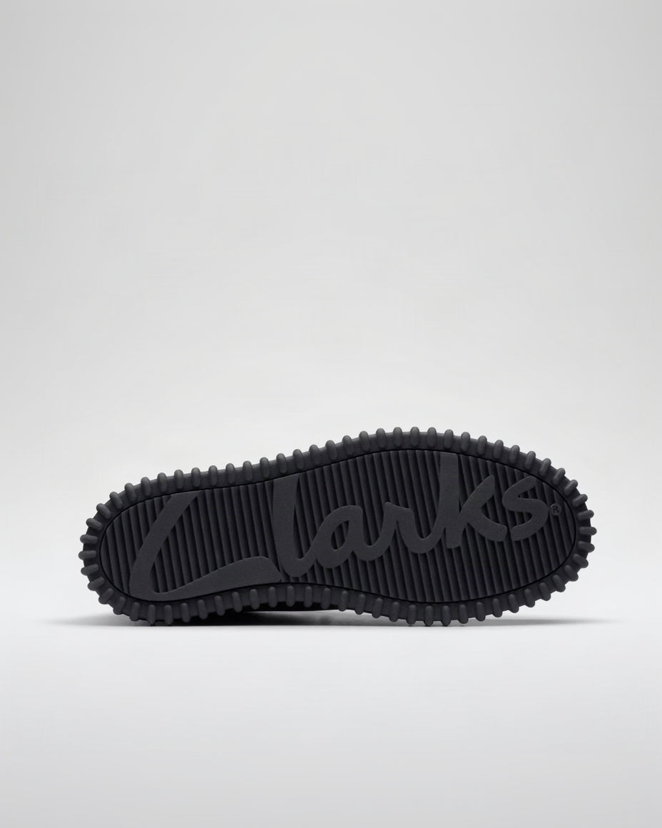 Clarks Torhill Hi Ankle Boot - Black Leather