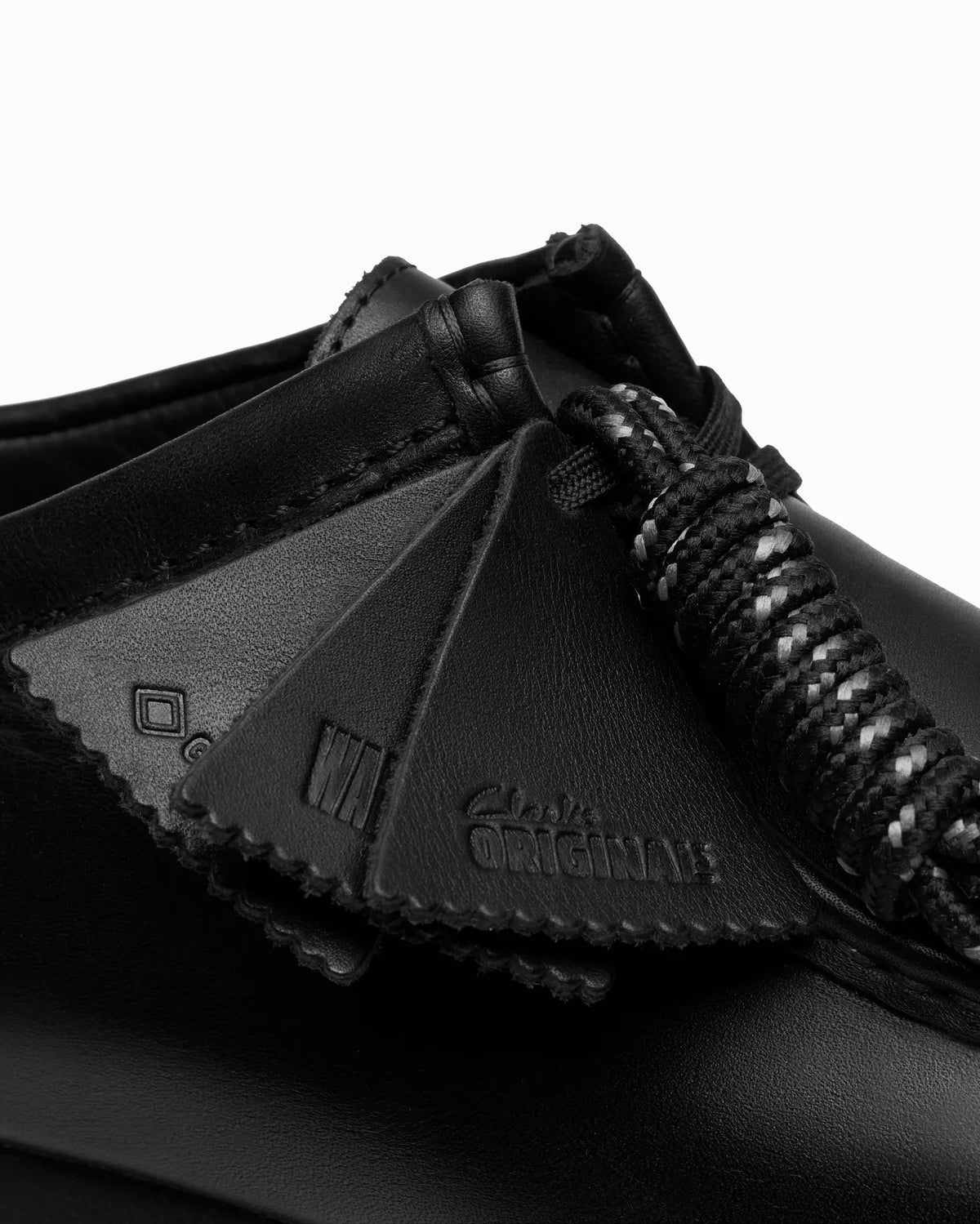 Clarks Originals Wallabee GORE-TEX - Black/Black Leather