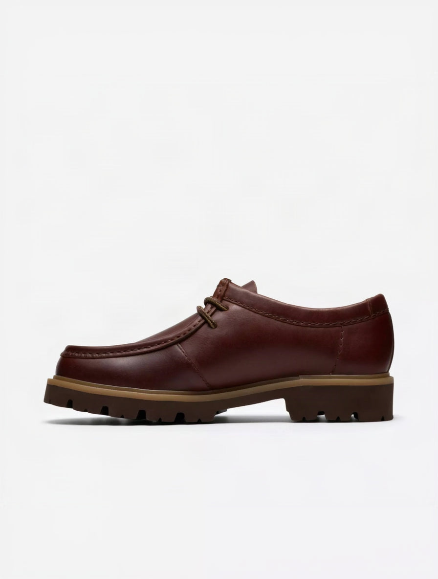 Clarks Cleyhill Seam Brown Leather