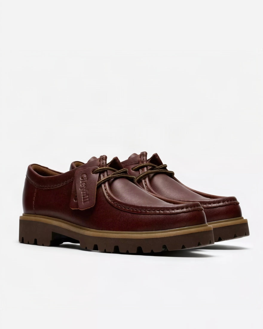 Clarks Cleyhill Seam Brown Leather