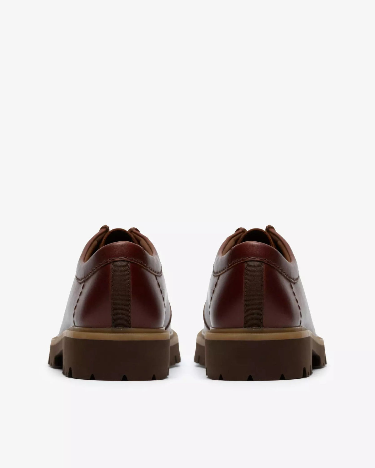 Clarks Cleyhill Seam Brown Leather