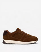 Clarks Radwell Tie - Cola Suede