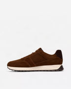 Clarks Radwell Tie - Cola Suede