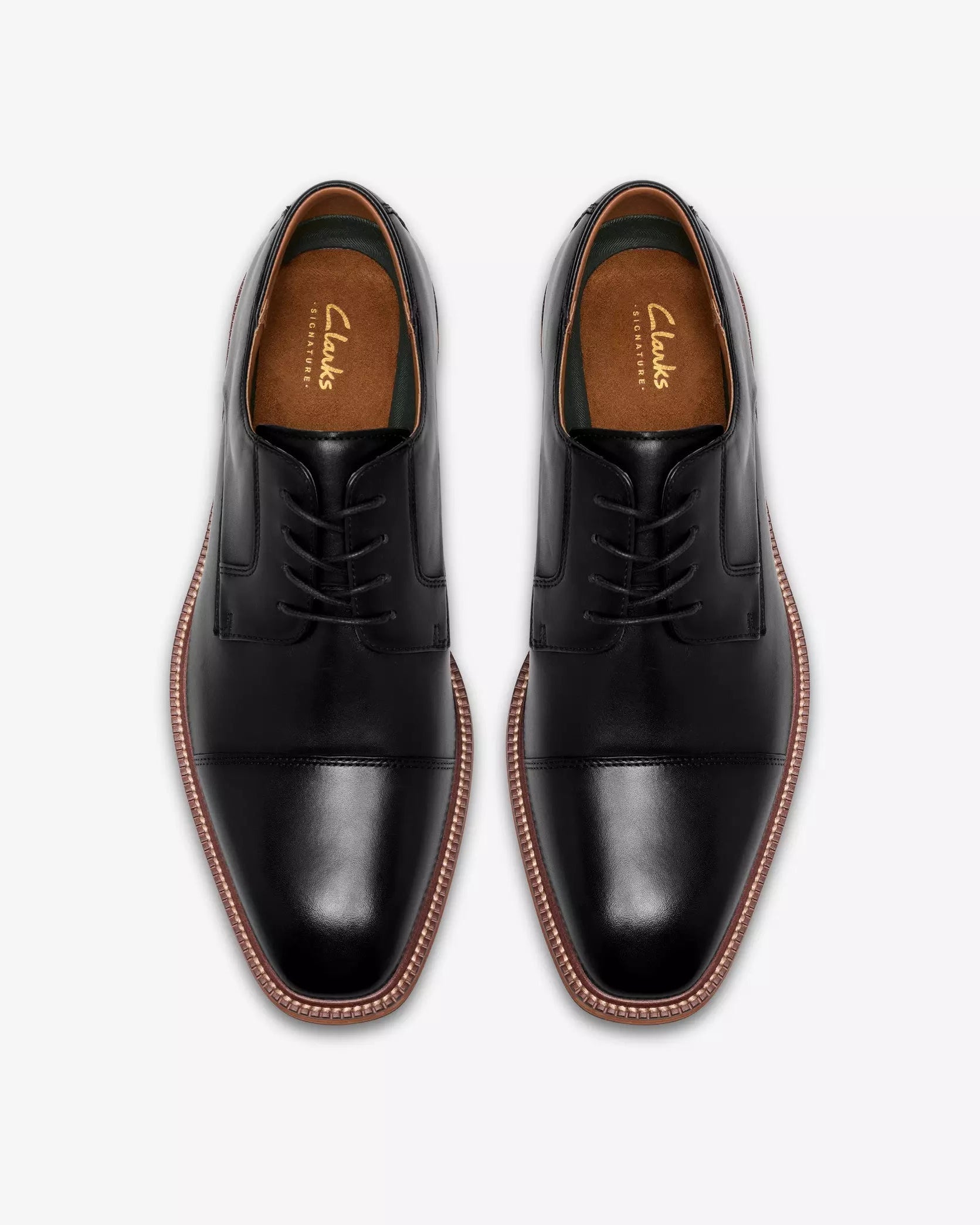 Clarks Craft Emile - Black Leather