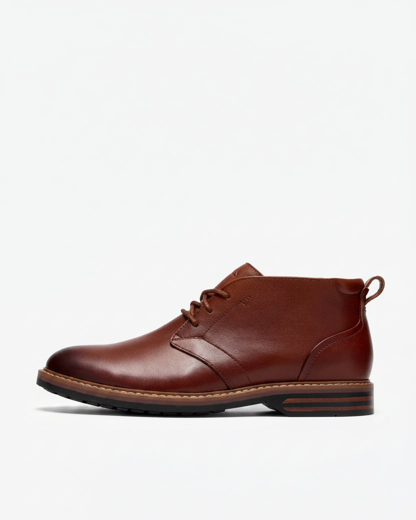 Clarks Aldwin2 Chukka – Tan Leather