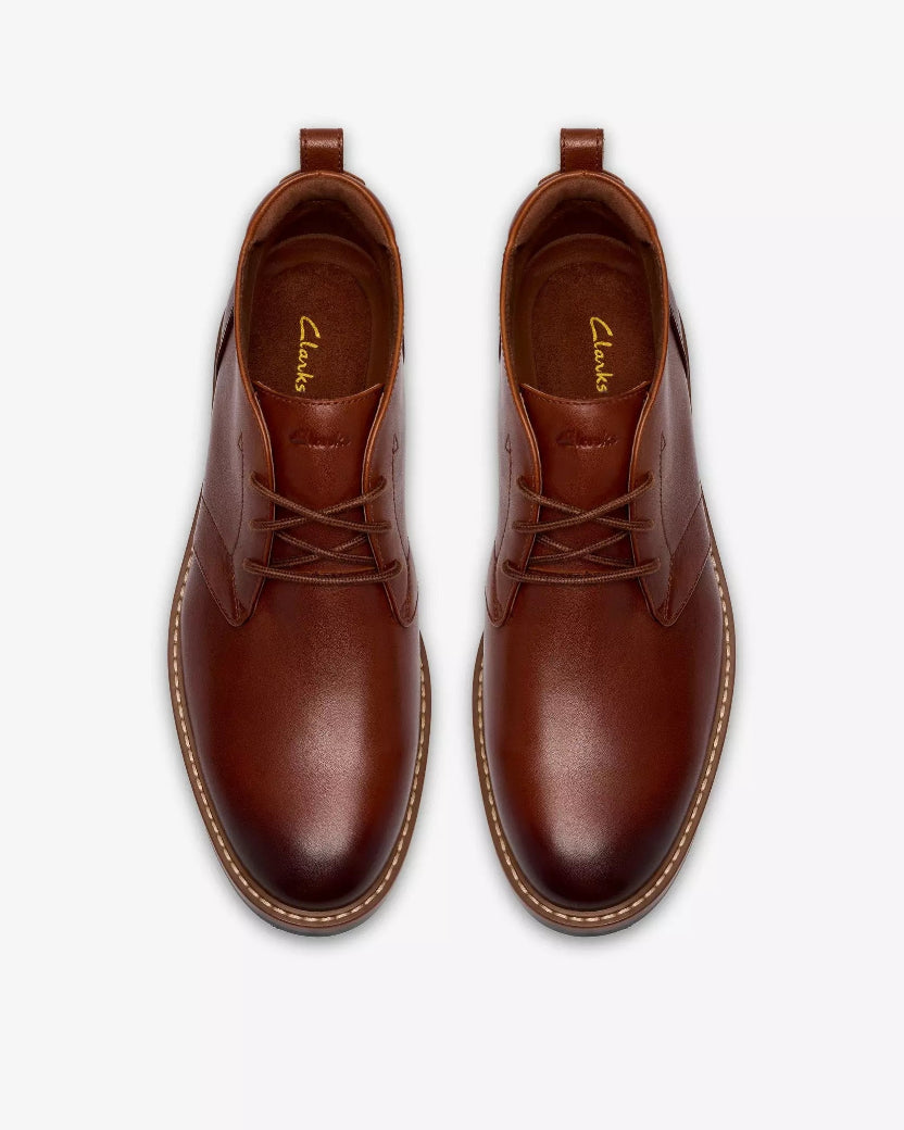 Clarks Aldwin2 Chukka – Tan Leather
