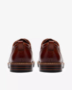 Clarks Aldwin2 Derby – Tan Leather - LuxxeCoast