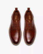 Clarks Aldwin2 Derby – Tan Leather - LuxxeCoast