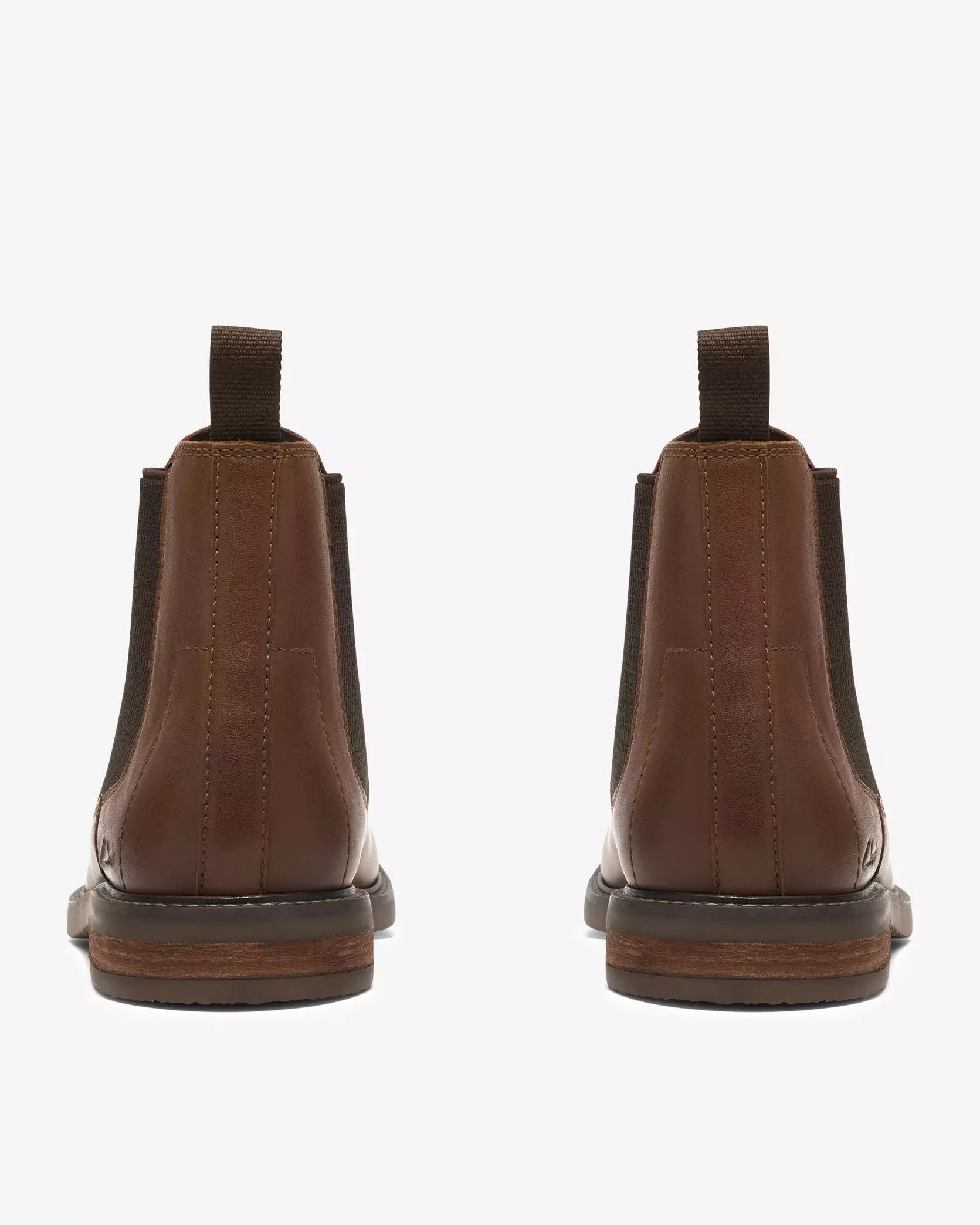 Clarks Jaxen Easy - Dark Tan Leather