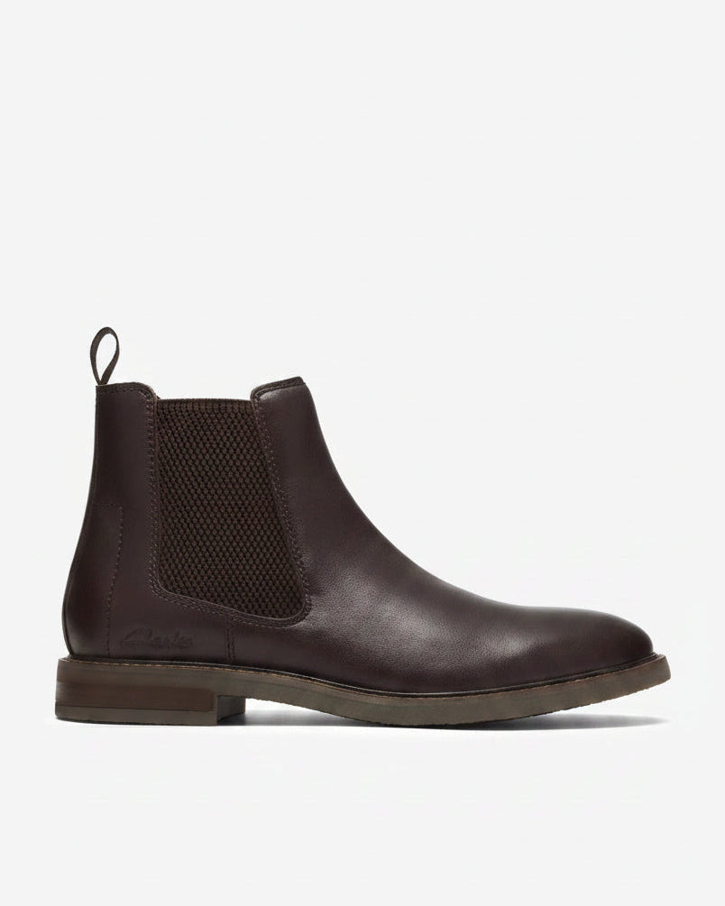 Clarks Jaxen Easy - Brown Leather