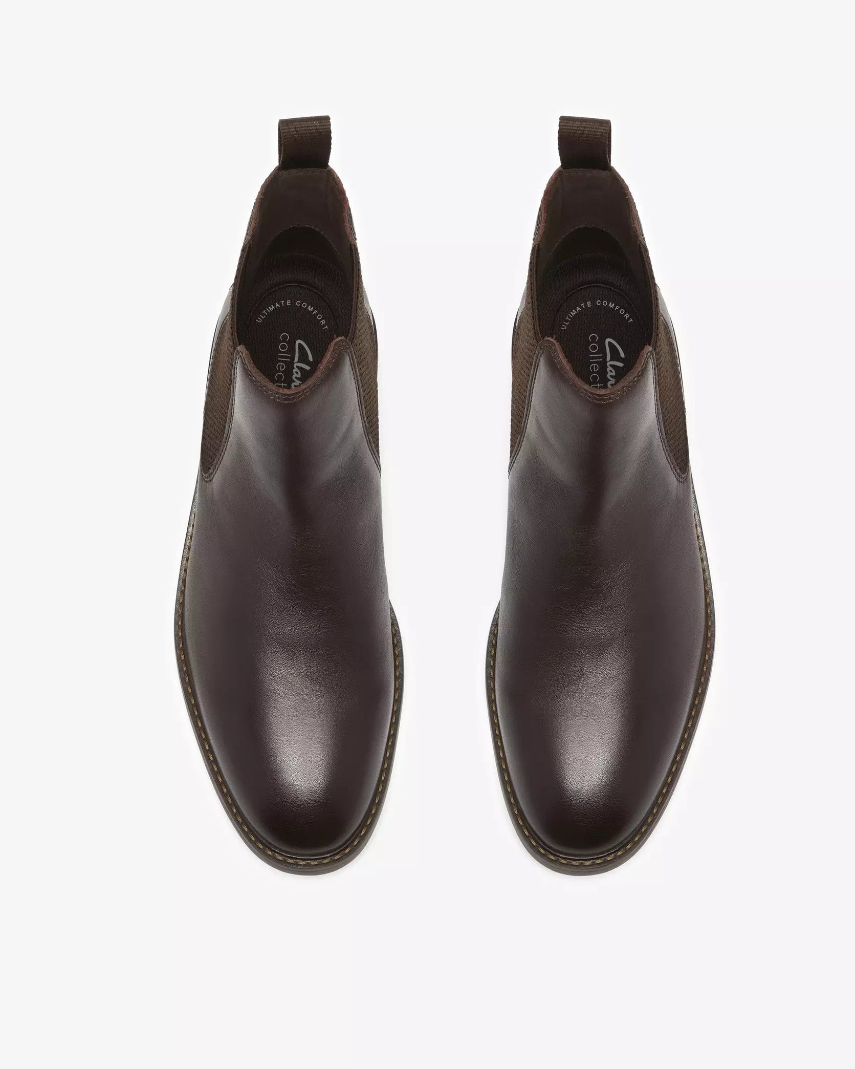 Clarks Jaxen Easy - Brown Leather