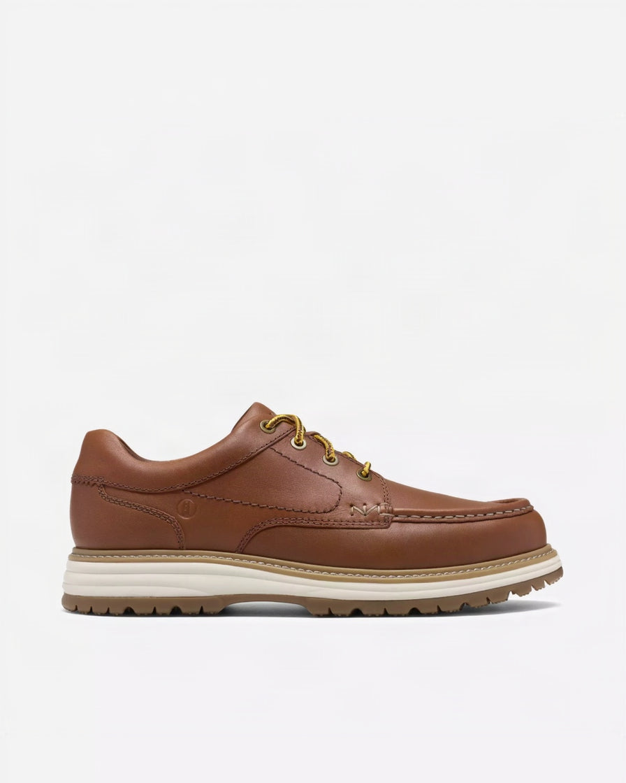 Clarks Melbury Lace - Dark Tan Leather