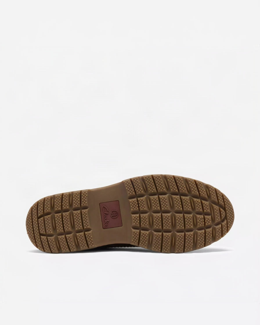 Clarks Melbury Lace - Dark Tan Leather