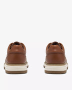 Clarks Melbury Lace - Dark Tan Leather