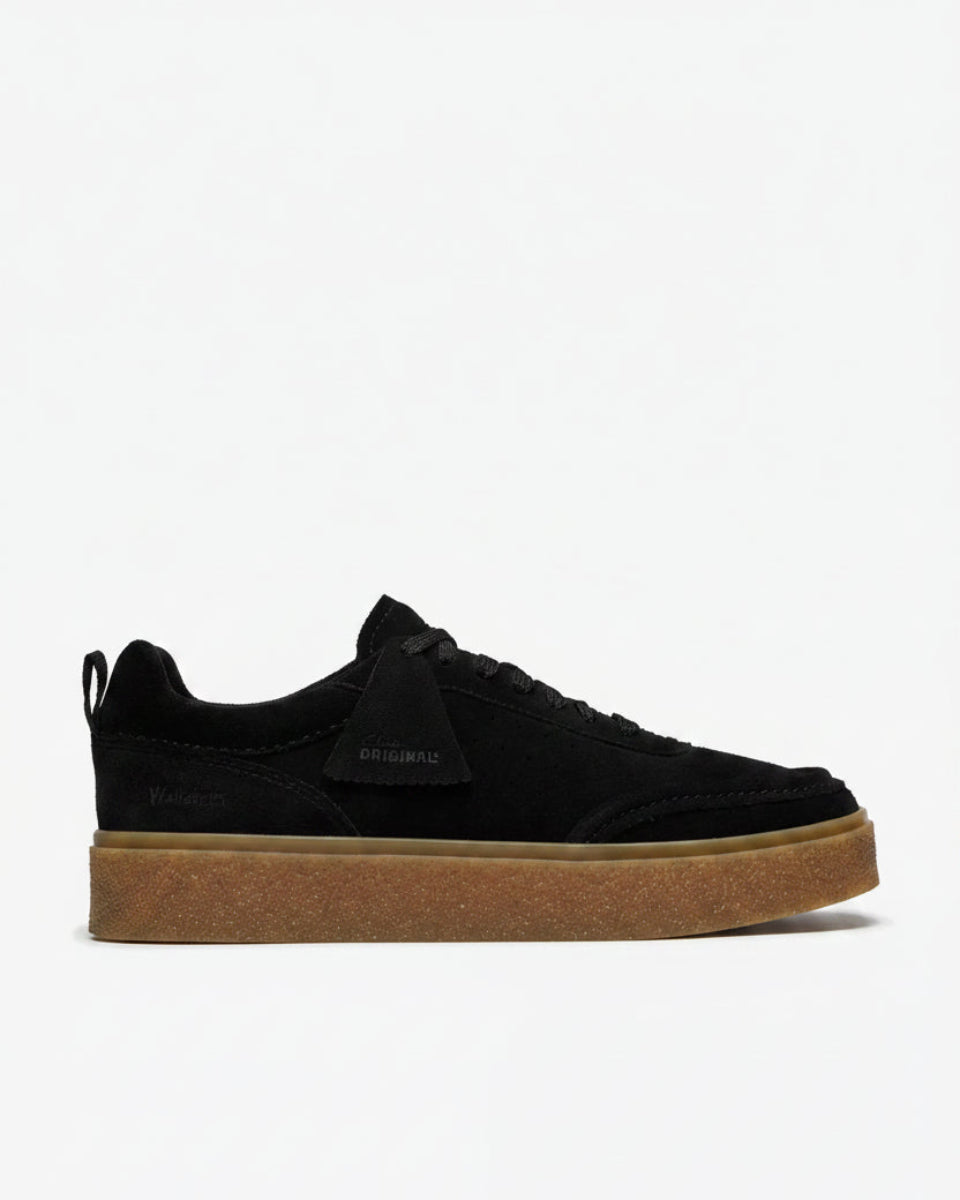 Clarks Originals Boxbee Lace – Black Suede - LuxxeCoast