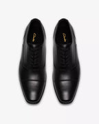 Clarks Colkirk Ox – Black Leather - LuxxeCoast