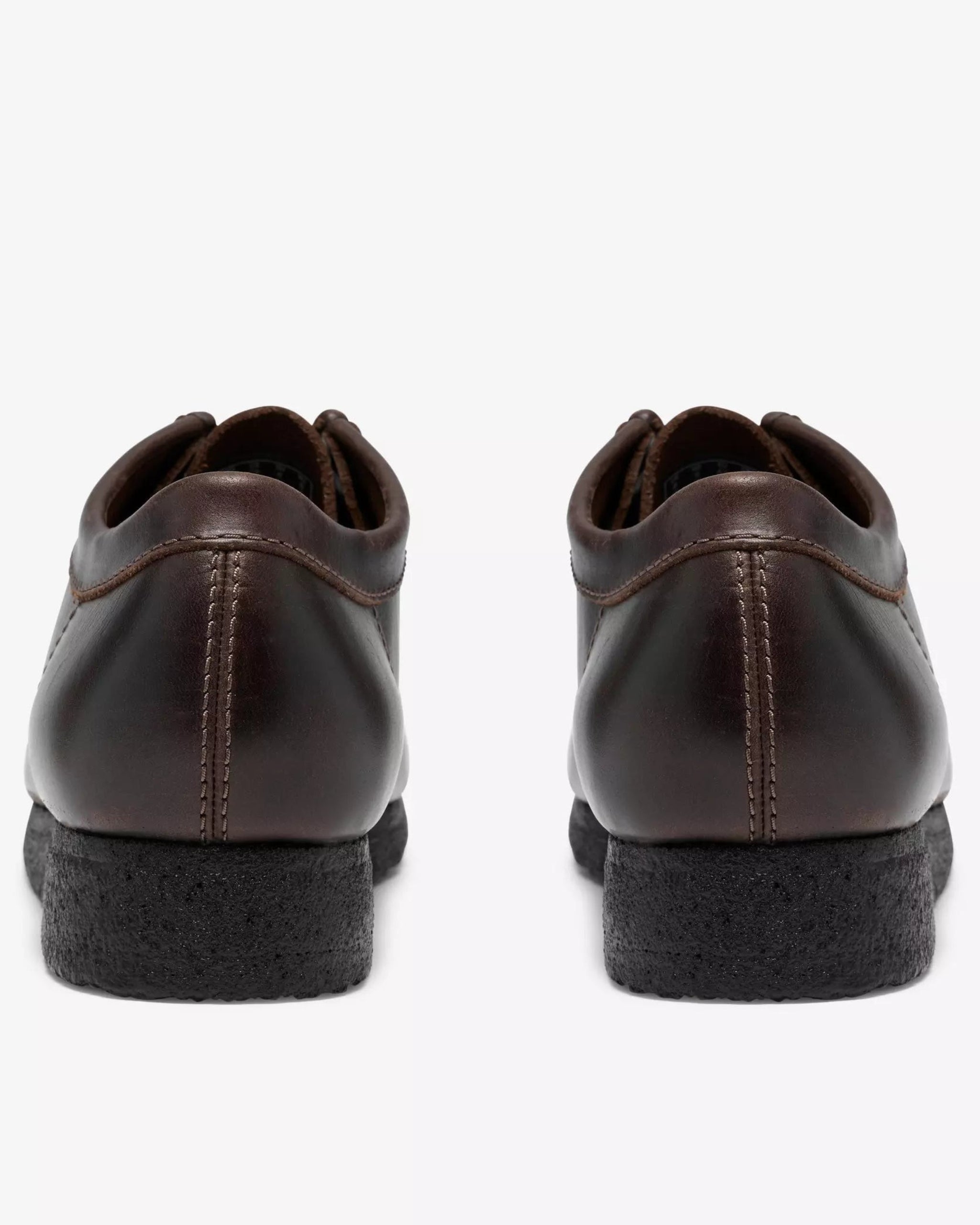 Clarks Originals Wallabee – Black/Brown Leather - LuxxeCoast