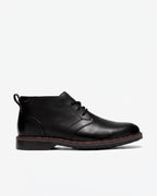 Clarks Aldwin2 Chukka – Black Leather