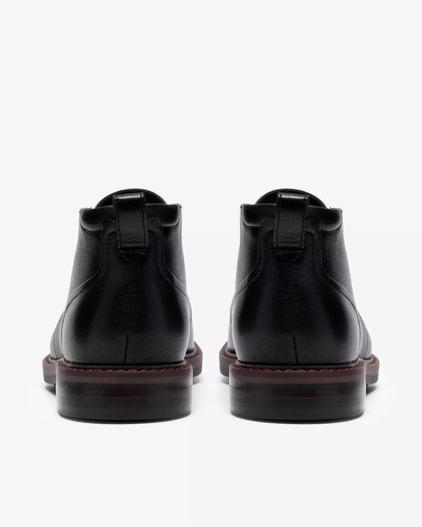 Clarks Aldwin2 Chukka – Black Leather