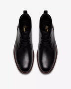 Clarks Aldwin2 Chukka – Black Leather