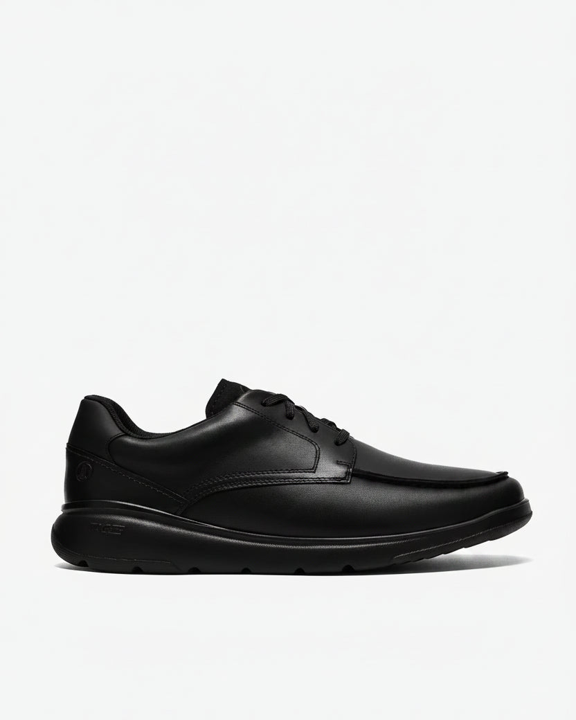 Clarks Lifton Go – Black Leather - LuxxeCoast