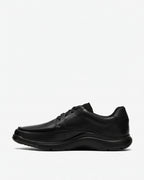 Clarks Lifton Go – Black Leather - LuxxeCoast