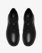 Clarks Lifton Go – Black Leather - LuxxeCoast