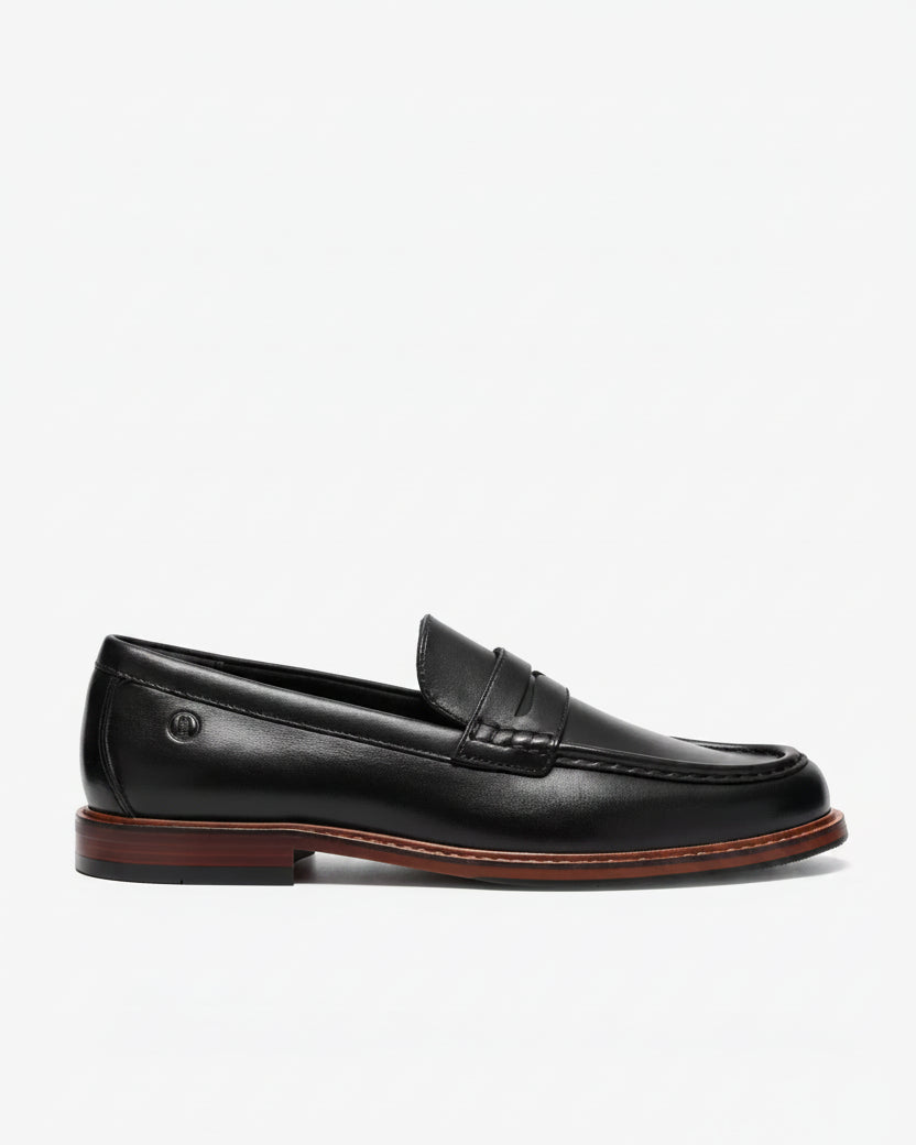 Clarks Cranhill Lo – Black Leather