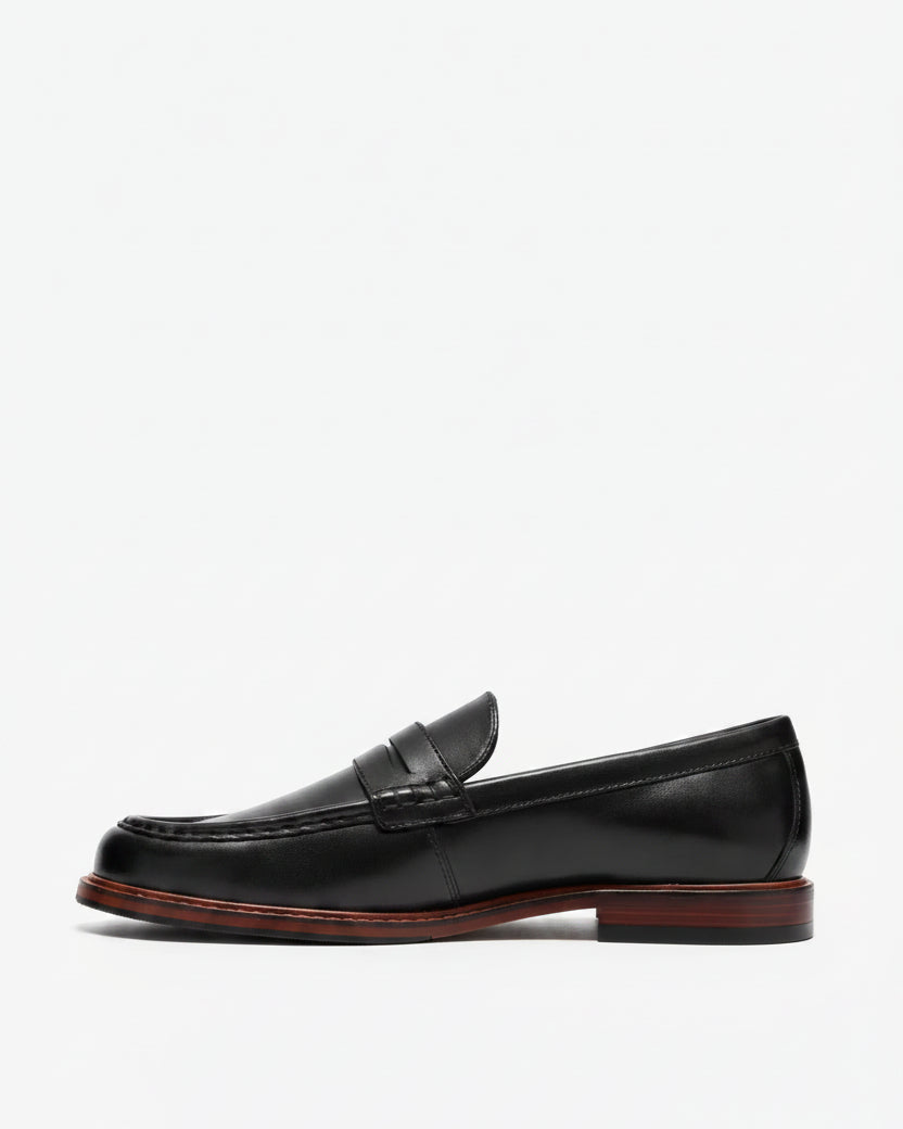 Clarks Cranhill Lo – Black Leather