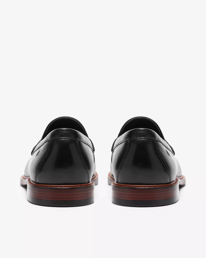 Clarks Cranhill Lo – Black Leather