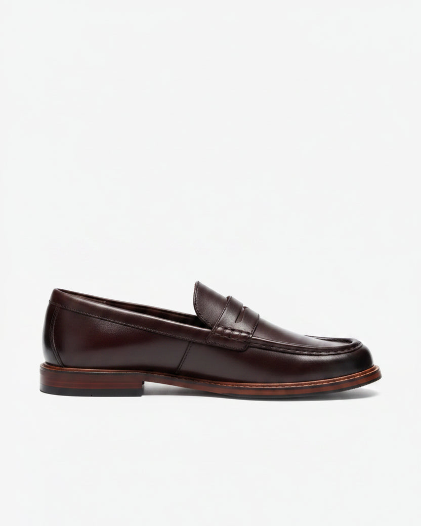 Clarks Cranhill Lo – Brown Leather