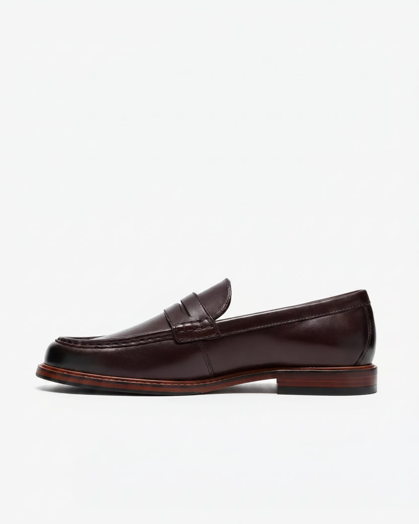 Clarks Cranhill Lo – Brown Leather