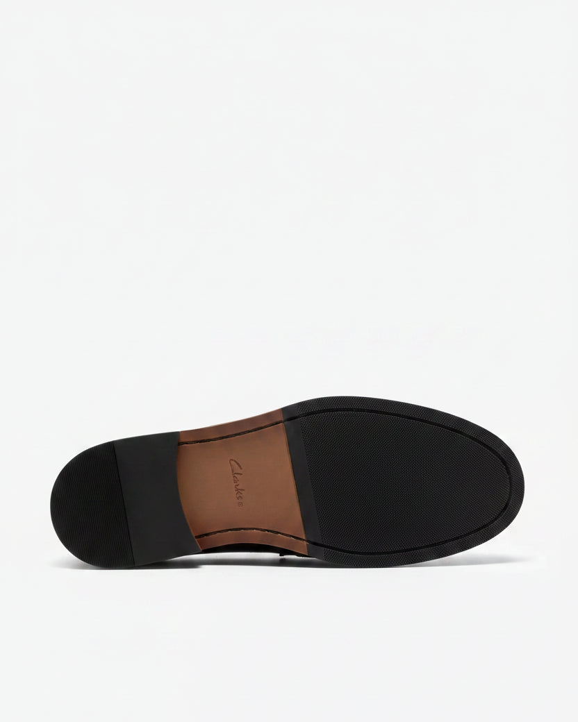 Clarks Cranhill Lo – Brown Leather