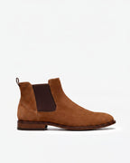 Clarks Bowburn Top – Cola Suede - LuxxeCoast