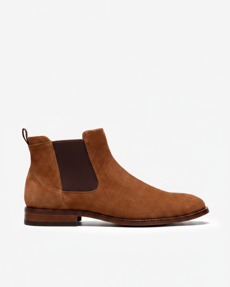 Clarks Bowburn Top – Cola Suede - LuxxeCoast